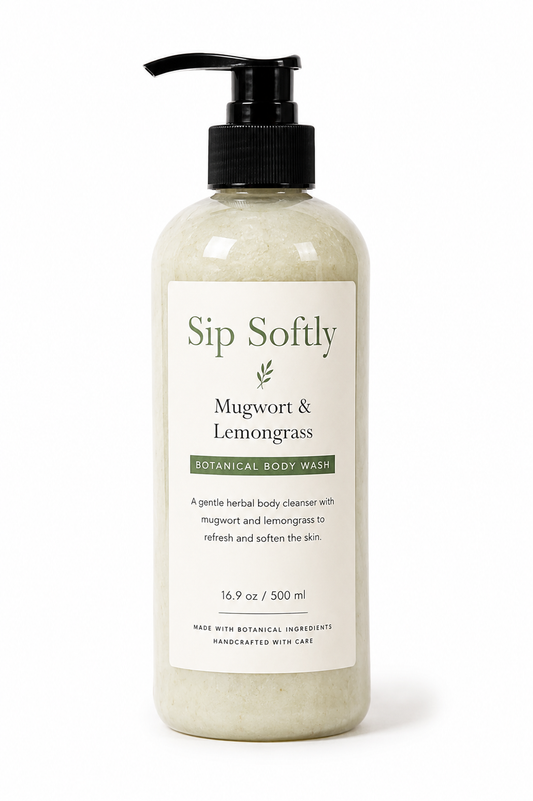 Mugwort & Lemongrass Botanical Body Wash